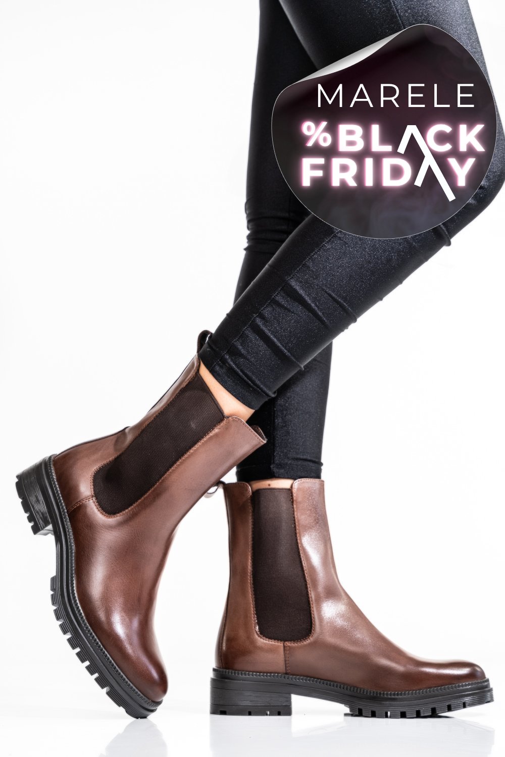 GHETE DAMA PIELE NATURALA MARO WS77H54H04