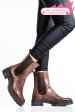 Ghete dama piele naturala maro ws77h54h04