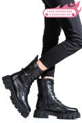 GHETE DAMA PIELE NATURALA NEGRE 2S7732-048NP