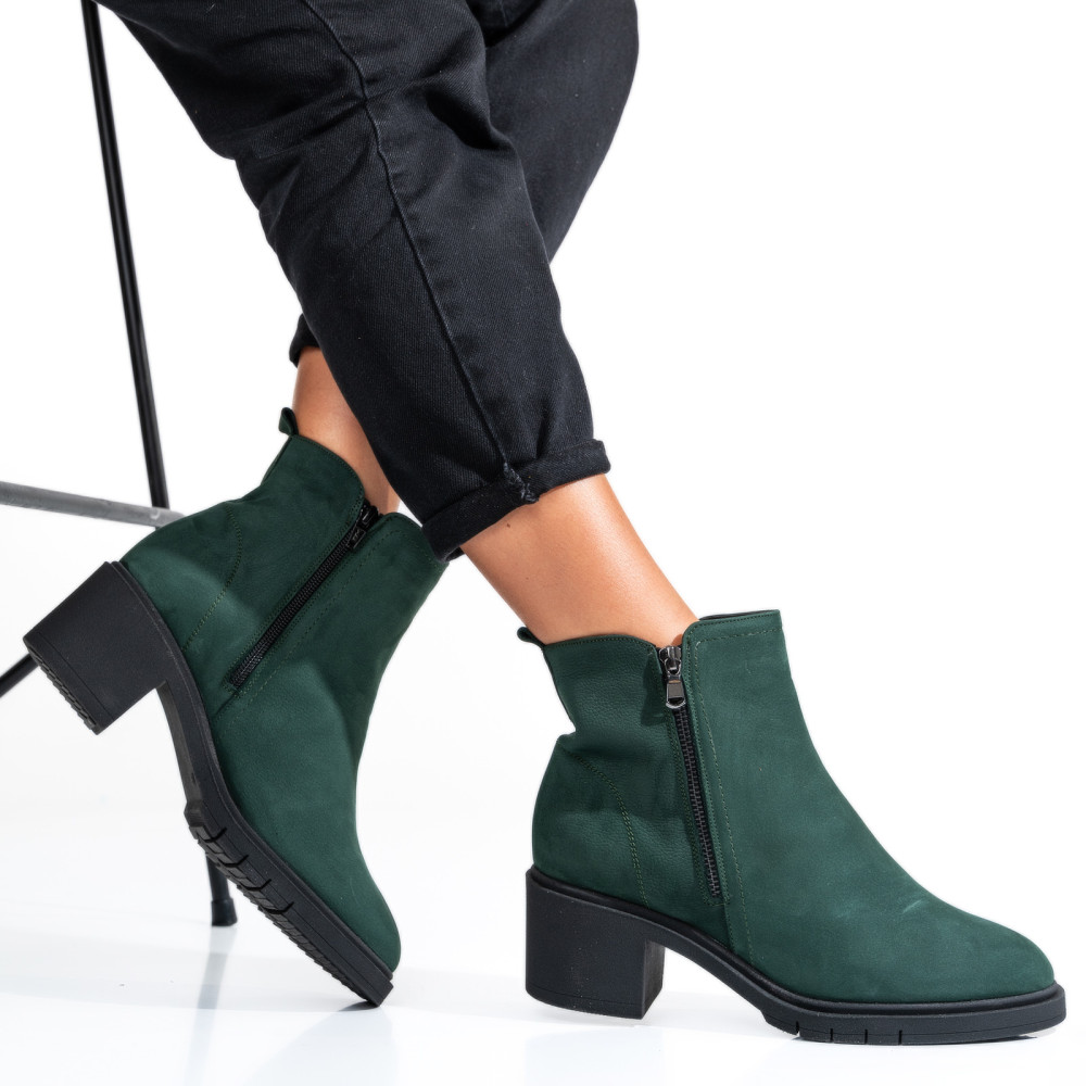 GHETE DAMA PIELE NATURALA VERZI 2S7732-026NBK