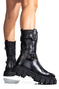 CIZME DAMA CAPTUSITE PIELE NATURALA NEGRE 2S7732-049NP