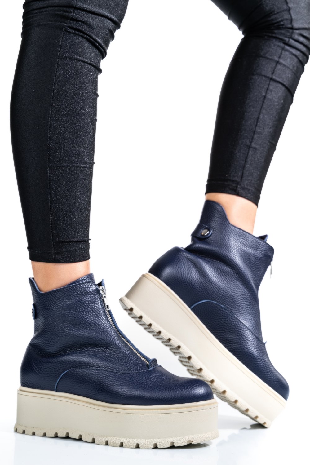 GHETE BLEUMARIN PIELE NATURALA 0PC12