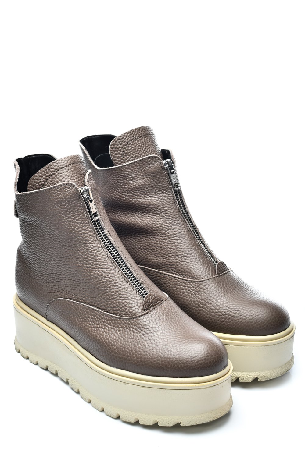 GHETE TAUPE PIELE NATURALA 0PC12