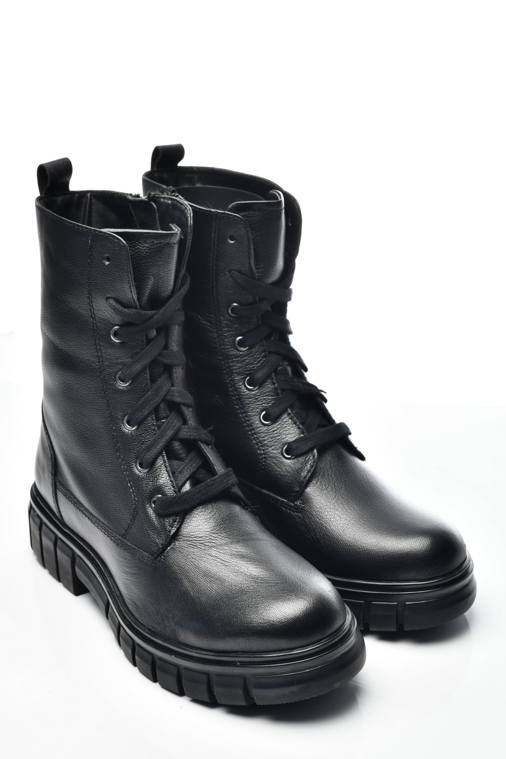 GHETE DAMA DE IARNA PIELE NATURALA NEGRE 8S77620-A