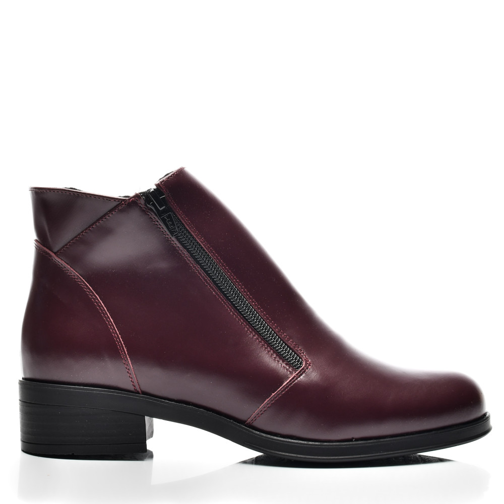 GHETE DAMA PIELE NATURALA BORDO 0S771