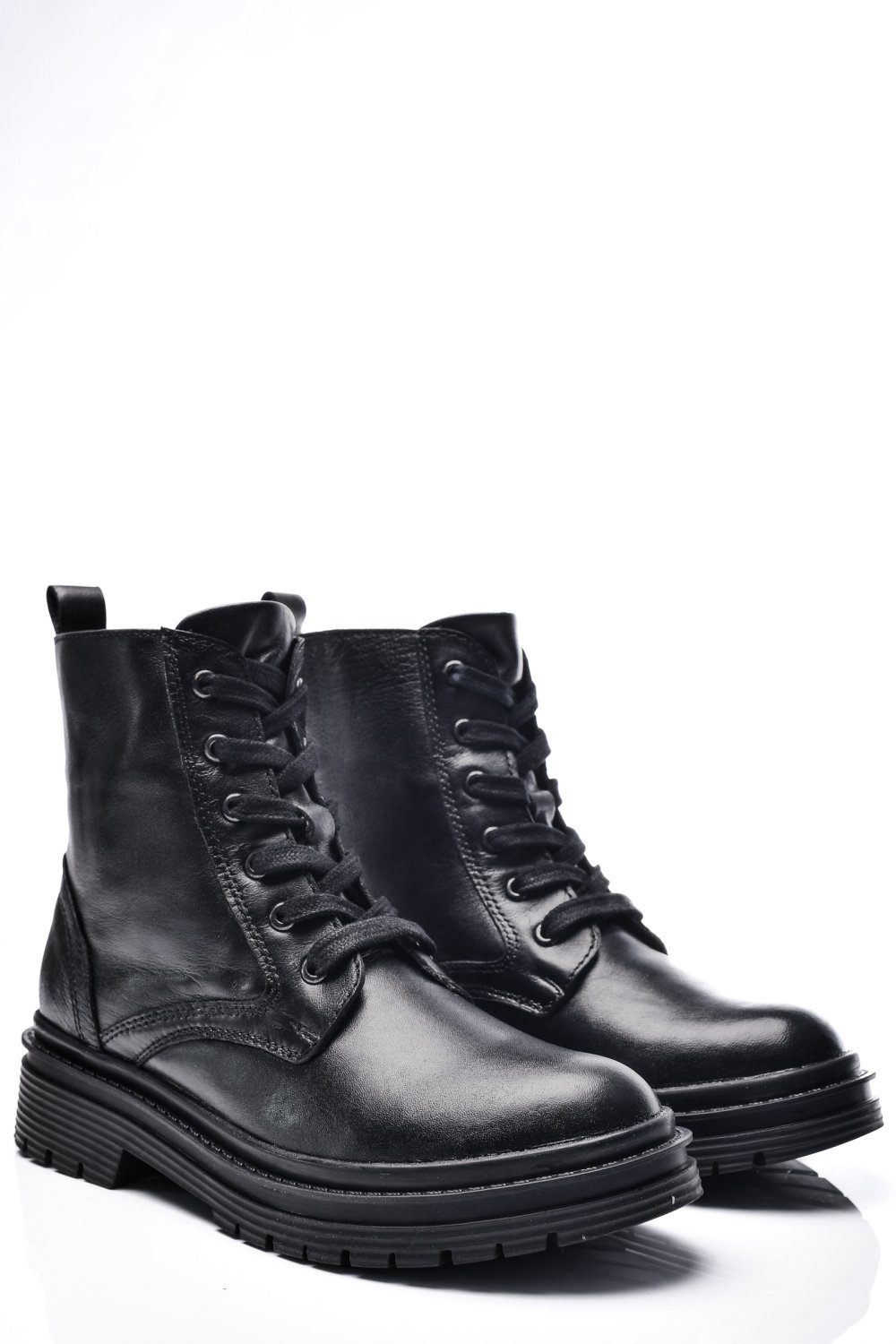 GHETE FEMEI PIELE NATURALA NEGRE 8S77514