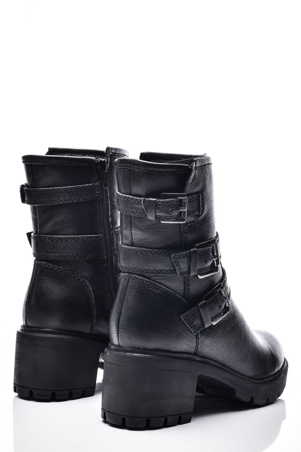 GHETE DAMA PIELE NATURALA NEGRE TOC MIC 7S77768