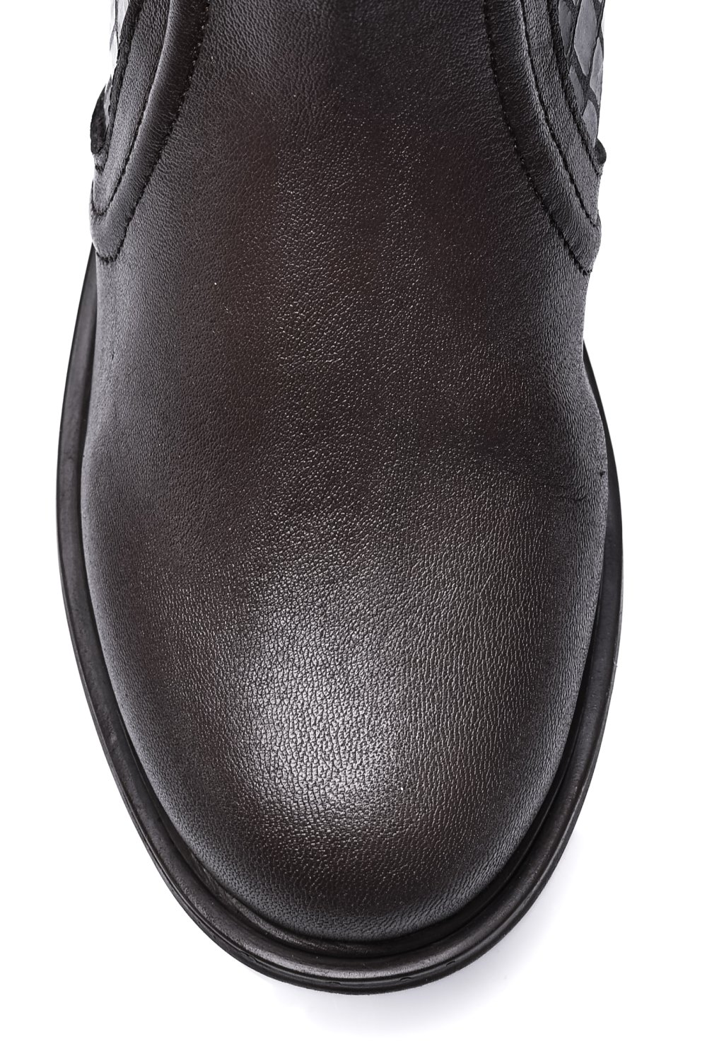 GHETE DAMA DE IARNA PIELE NATURALA MARO INCHIS CAPTUSITE  7S77604