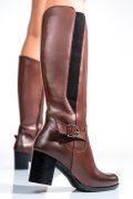 CIZME DAMA PIELE NATURALA MARO INCHIS 2S7732080NP