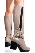 CIZME DAMA PIELE NATURALA BEJ 2S7732080NP