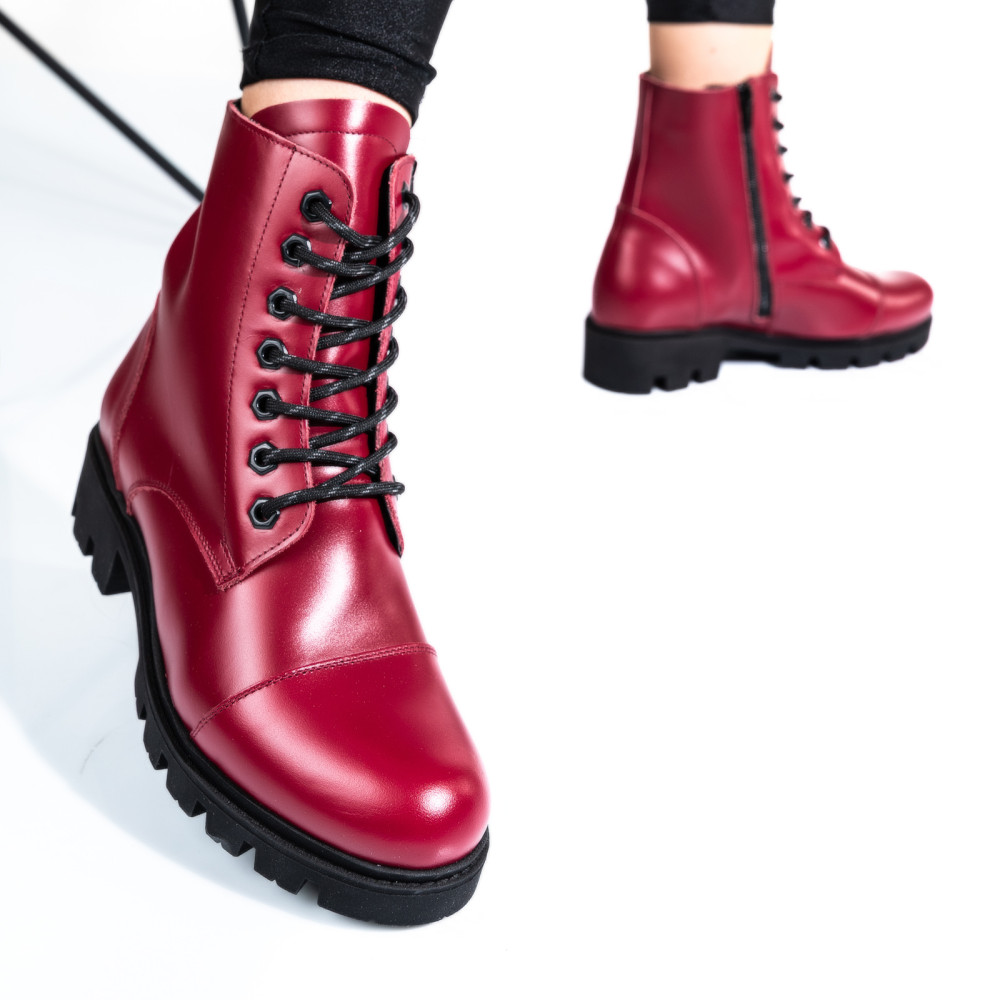 GHETE DAMA IMBLANITE PIELE NATURALA VISINII 1S7706