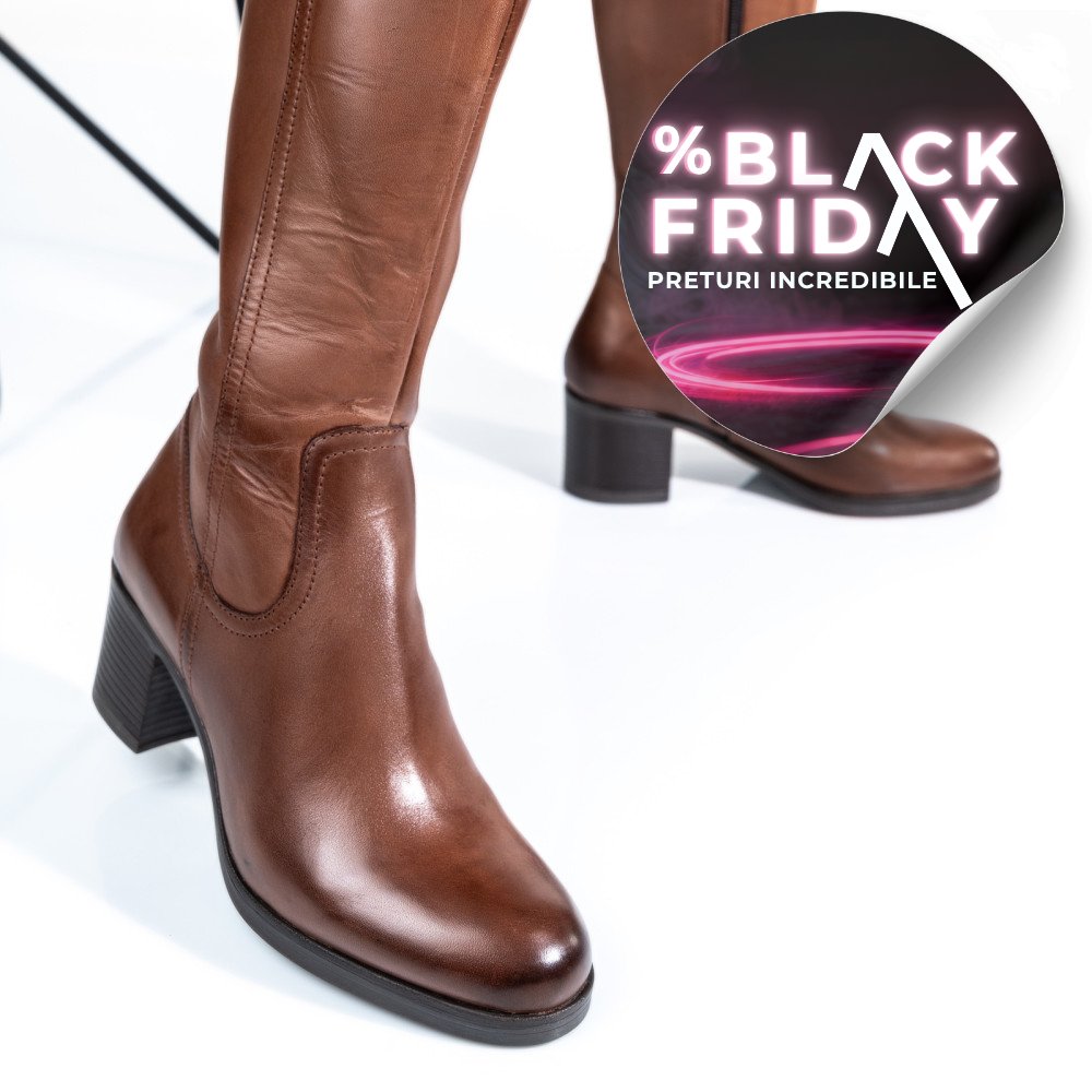 CIZME DAMA PIELE NATURALA MARO WS77B70H06