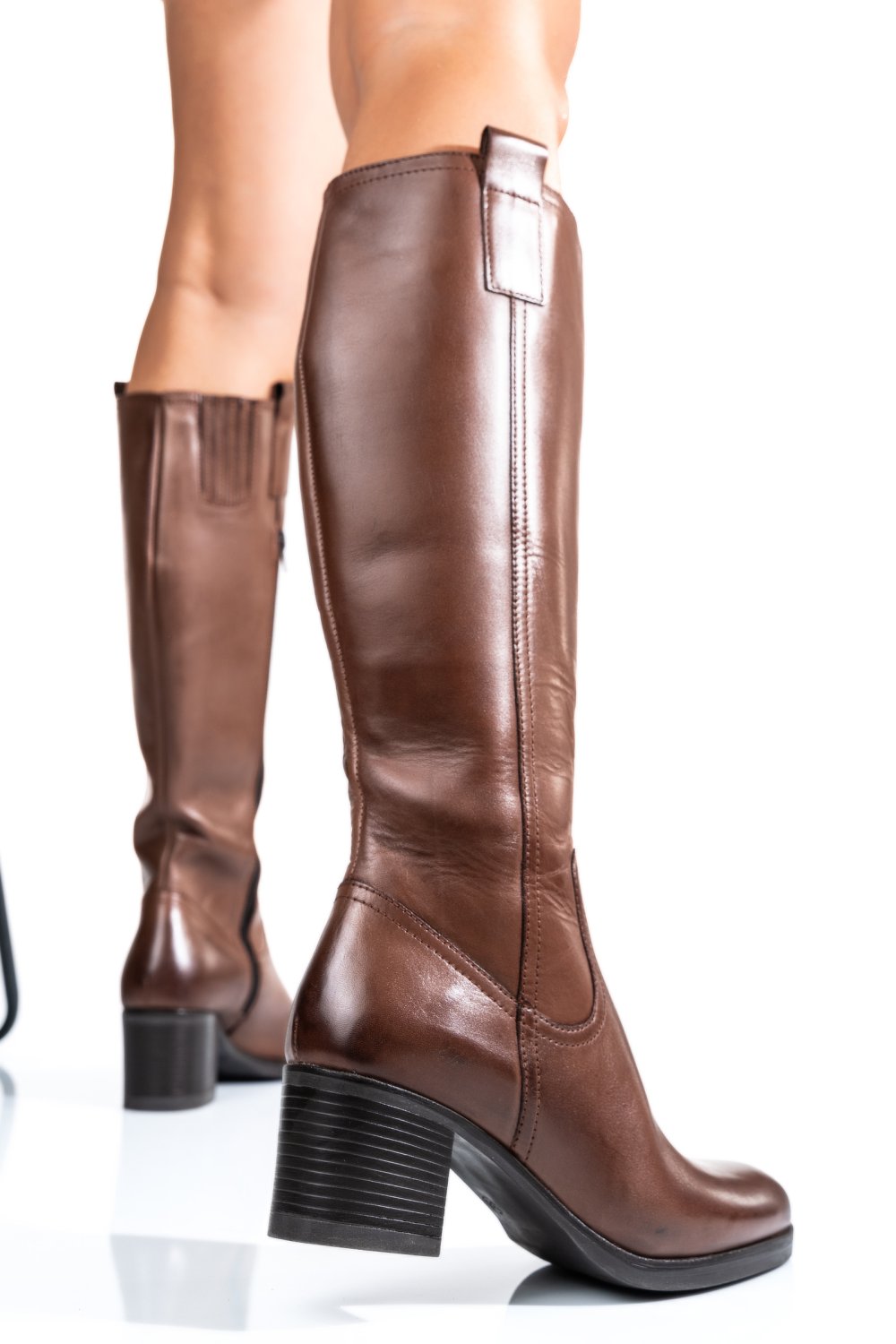 CIZME DAMA PIELE NATURALA MARO WS77B70H06