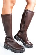CIZME DAMA PIELE NATURALA MARO INCHIS BS77B063206