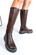 CIZME DAMA PIELE NATURALA MARO INCHIS BS77B063206