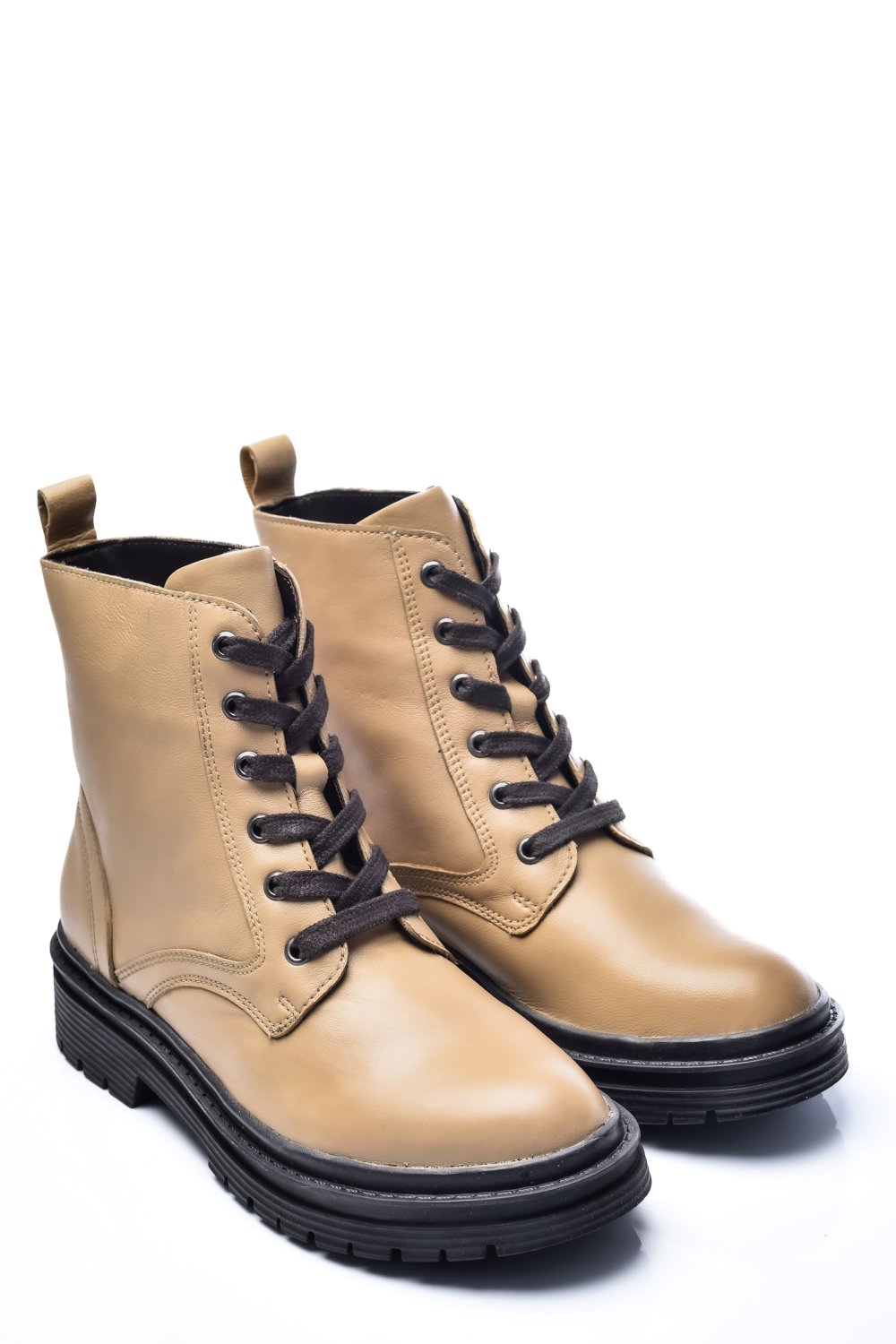 GHETE DAMA PIELE NATURALA BEJ 8S77514