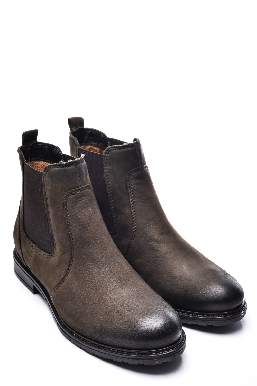 GHETE DAMA PIELE NATURALA NABUK MARO 6S77486