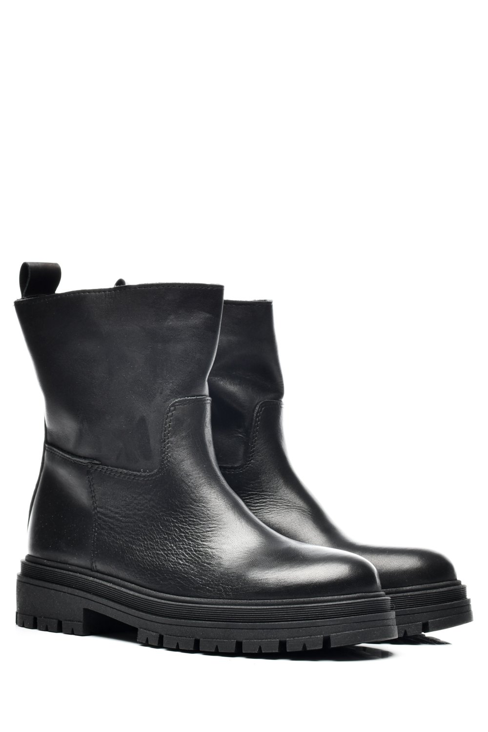 GHETE DAMA PIELE NATURALA NEGRE DS7704