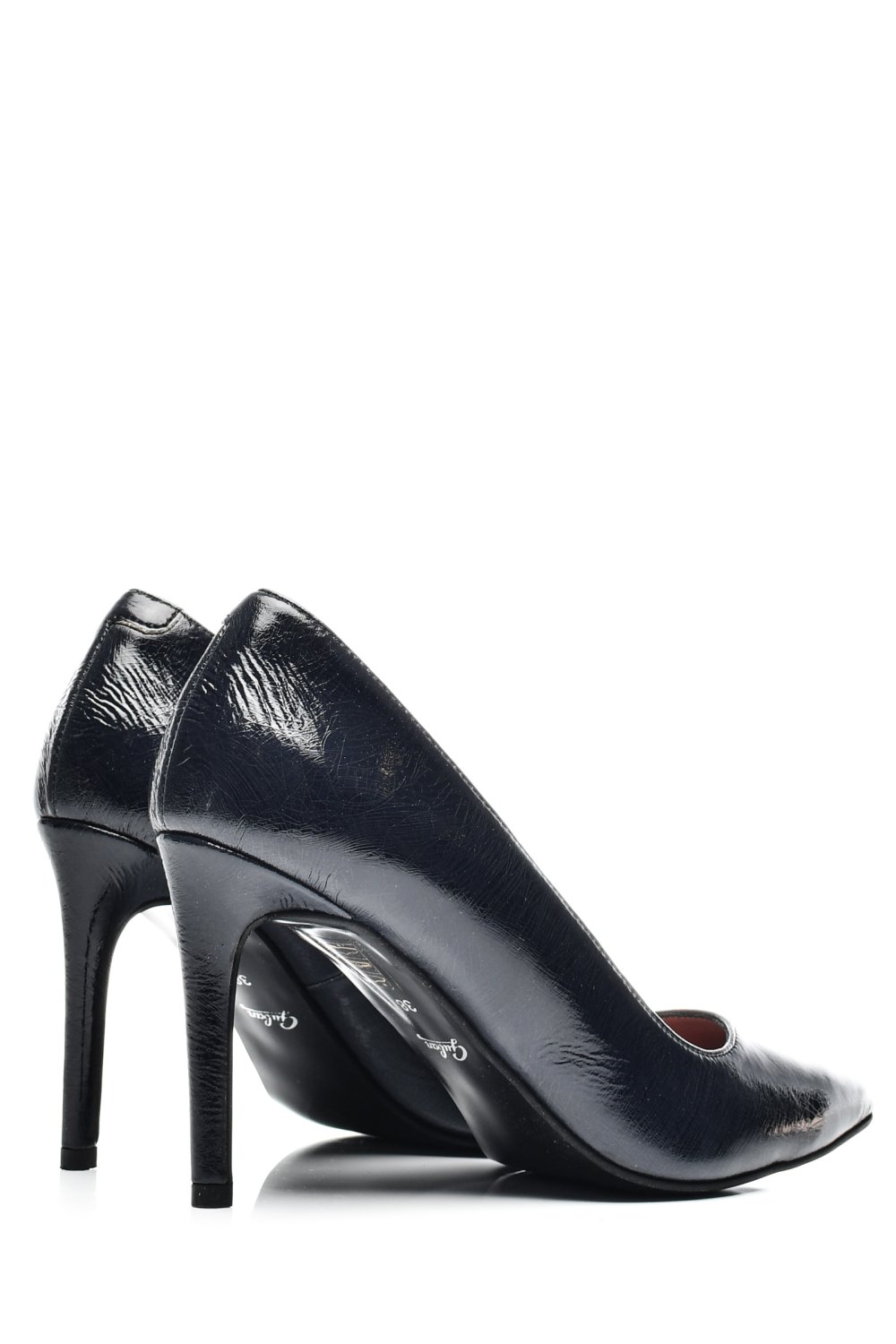 PANTOFI DAMA GUBAN PIELE NATURALA  NAVY 1S77206