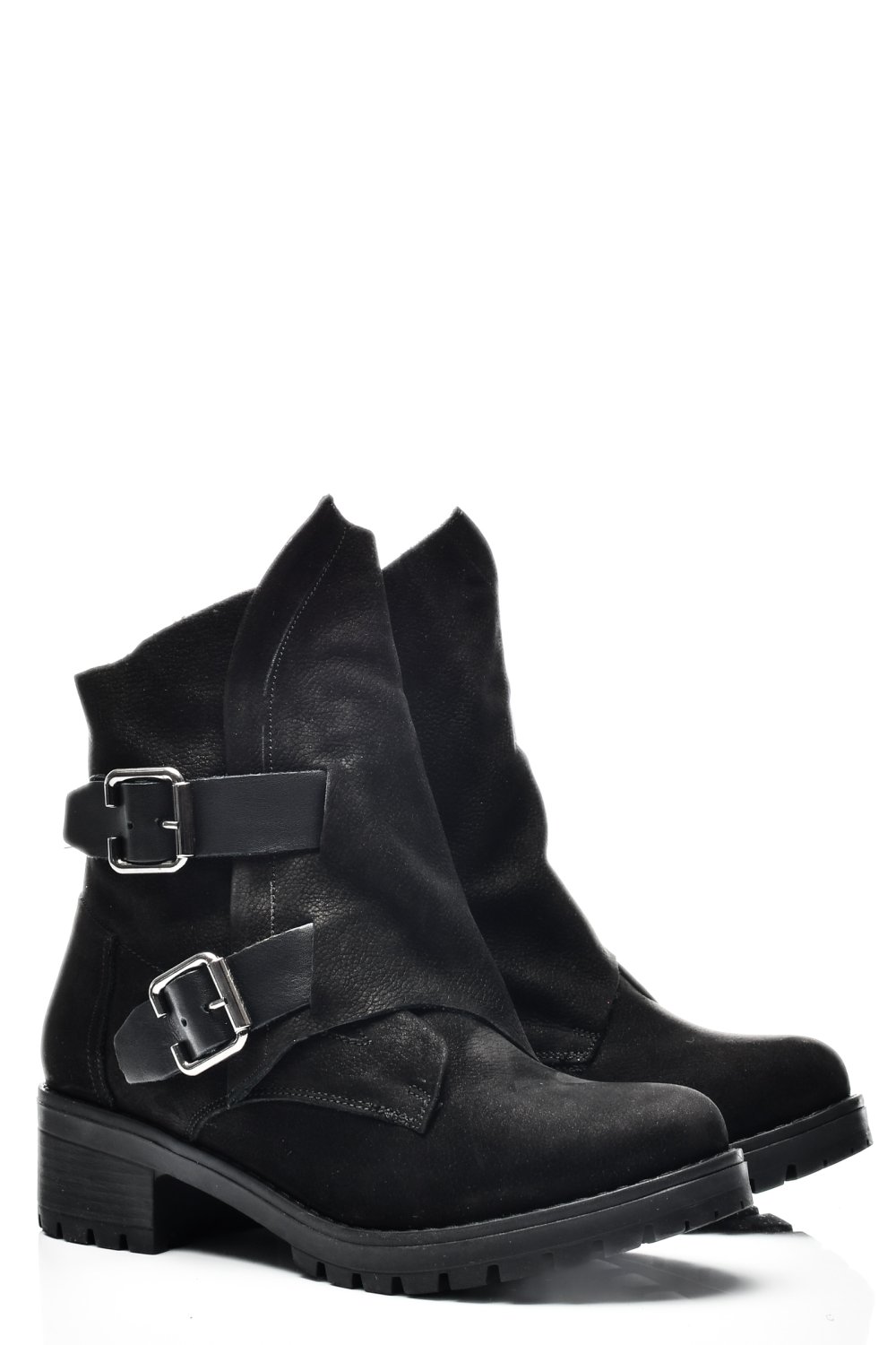 GHETE DAMA PIELE NATURALA NEGRE 1S7792887NBK
