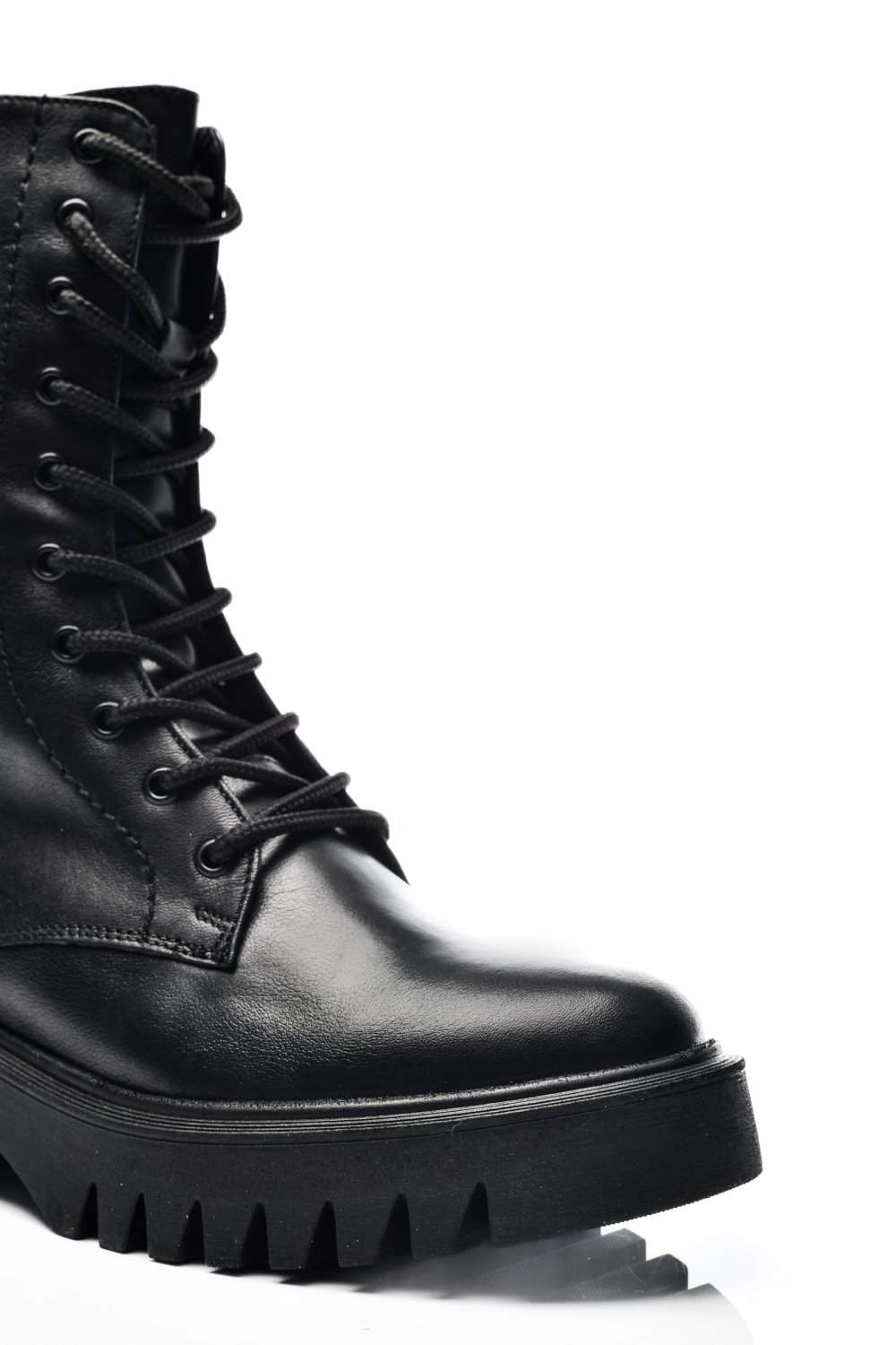 GHETE DAMA PIELE NATURALA NEGRE 2S7732-052NP