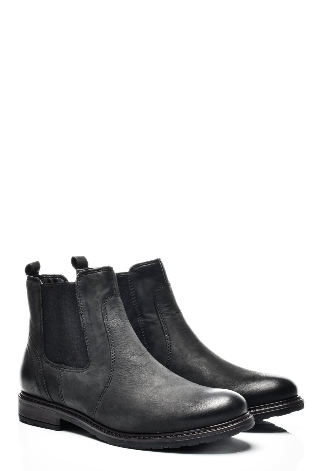 GHETE DAMA CAPTUSITE  PIELE NATURALA NEGRE 6S77486