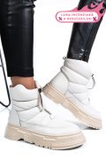 GHETE ALBE PIELE NATURALA APCK4003