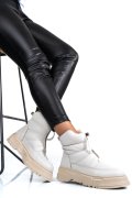GHETE ALBE PIELE NATURALA APCK4003
