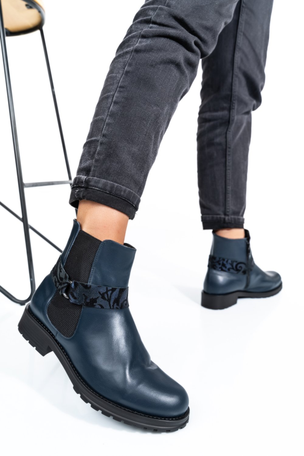 GHETE BLEUMARIN PIELE NATURALA 0PC7