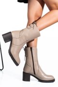CIZME BEJ PIELE NATURALA 1PC92802NP