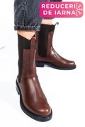 GHETE DAMA CAPTUSITE PIELE NATURALA MARO INCHIS 7S77628
