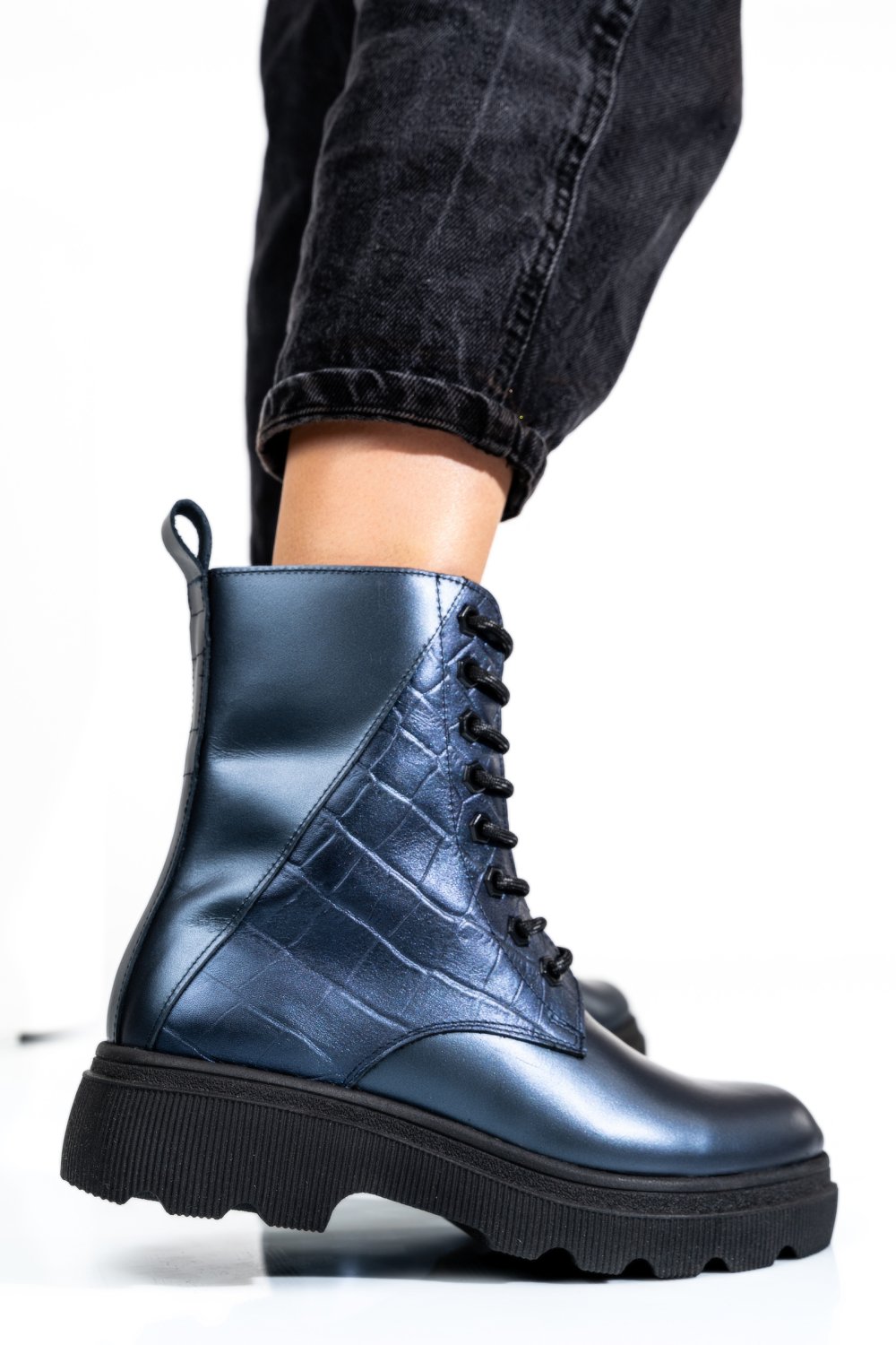 GHETE BLEUMARIN PIELE NATURALA 1S7750LIB