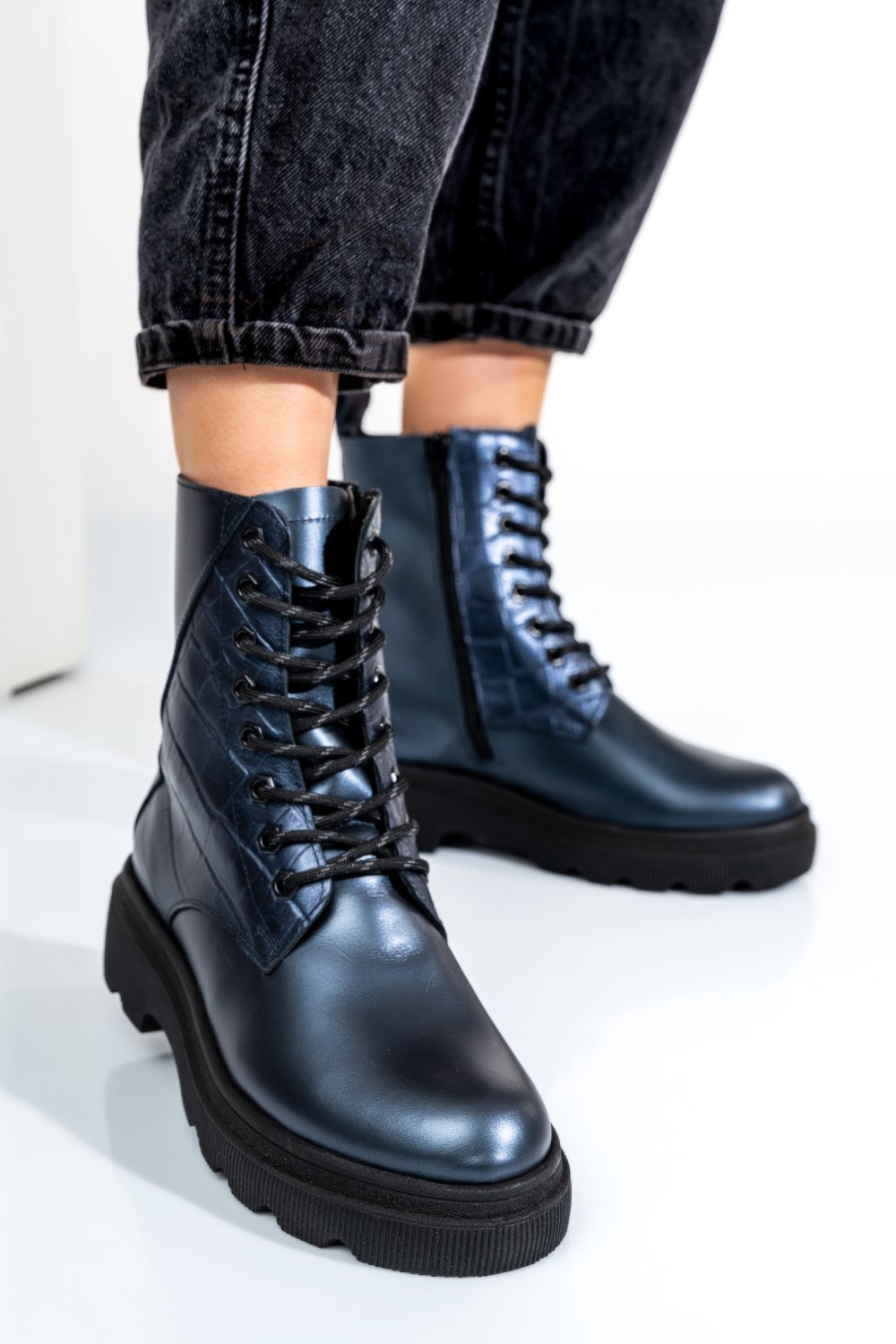 GHETE BLEUMARIN PIELE NATURALA 1S7750LIB