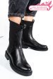 Ghete negre piele naturala 7s77628