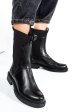 Ghete negre piele naturala 7s77628