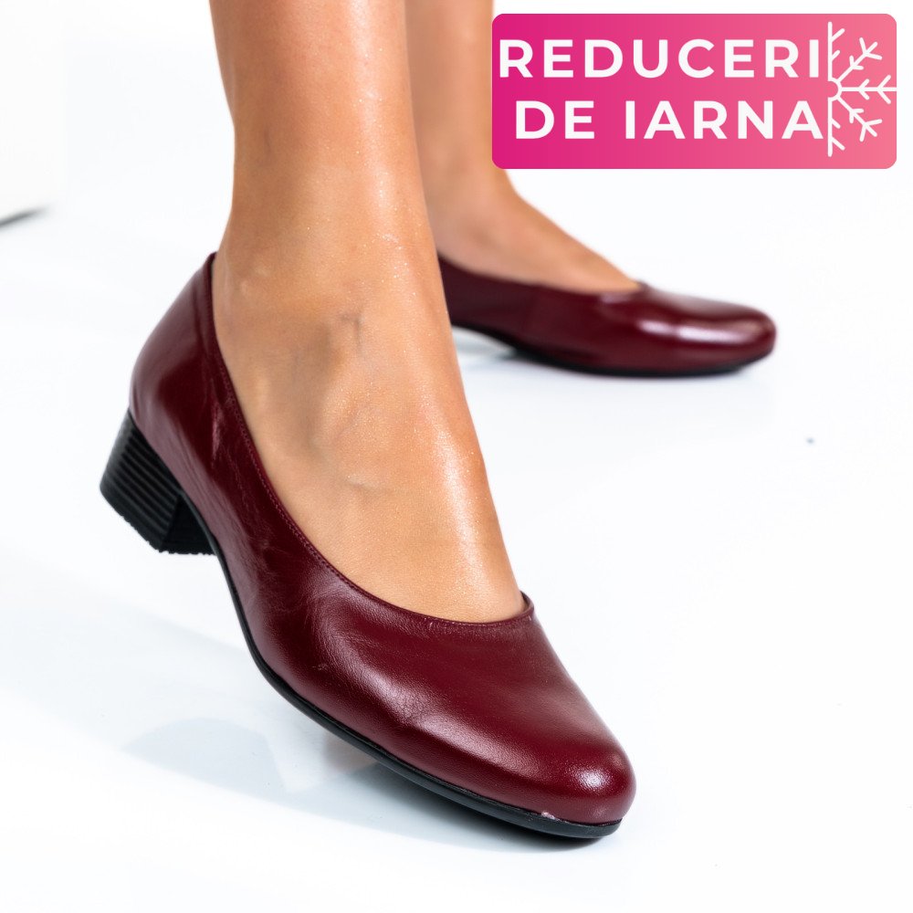 PANTOFI VISINII PIELE NATURALA 2PC040