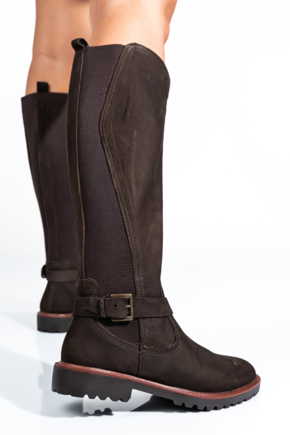 CIZME DAMA PIELE NATURALA MARO NABUK 8S77793