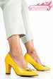 Pantofi femei piele naturala galbeni 1s77717