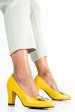 Pantofi femei piele naturala galbeni 1s77717