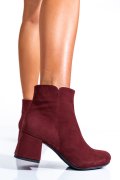 BOTINE DAMA PIELE NATURALA INTOARSA VISINII 7S7721