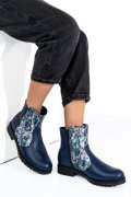 GHETE DAMA PIELE NATURALA BLEUMARIN SNK 0S772LIB
