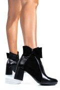 BOTINE NEGRE PIELE NATURALA 7PC50