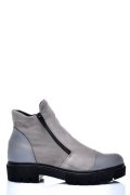GHETE GRI PIELE NATURALA INTOARSA 0PC04