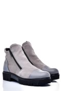 GHETE GRI PIELE NATURALA INTOARSA 0PC04