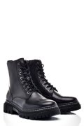 GHETE DAMA CU SIRETURI PIELE NATURALA NEGRE VS77B06-3201
