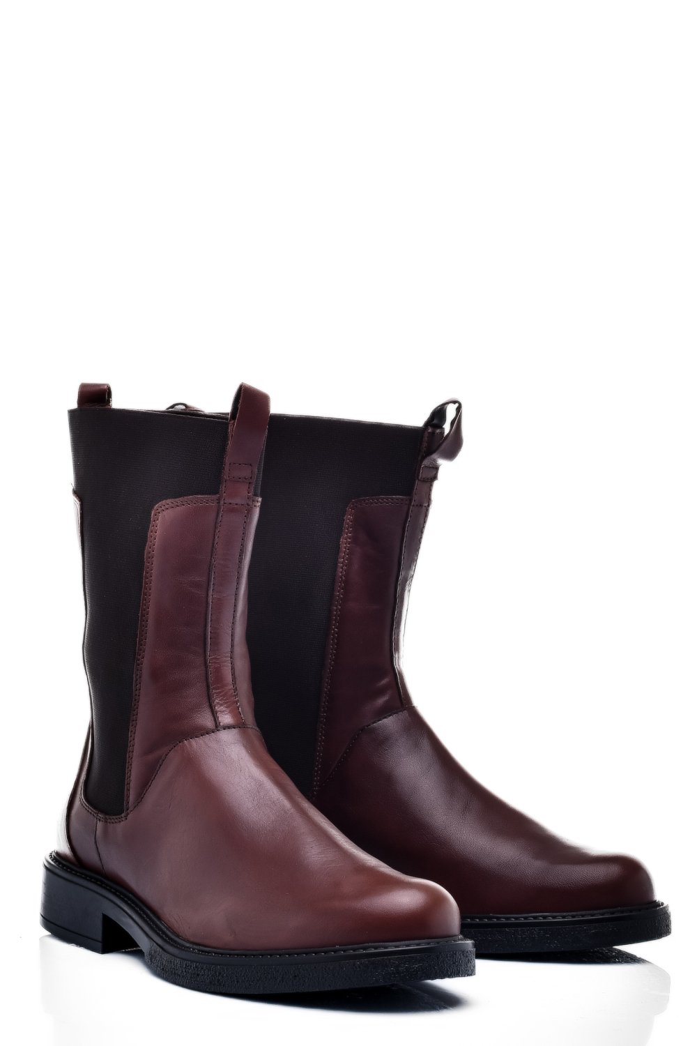 GHETE DAMA CAPTUSITE PIELE NATURALA MARO INCHIS 7S77628