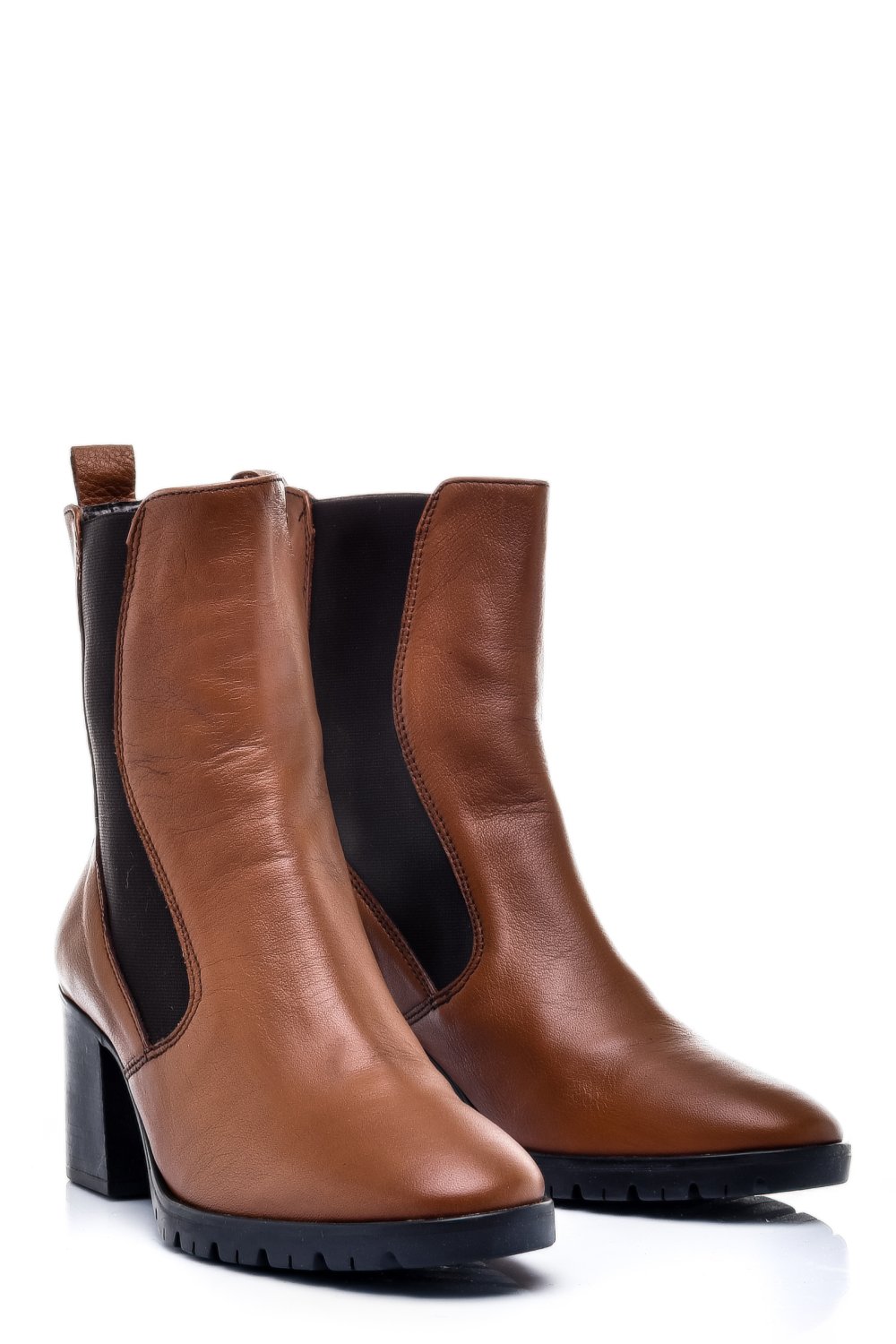 BOTINE DAMA CAPTUSITE PIELE NATURALA  MARO DESCHIS 2S77167