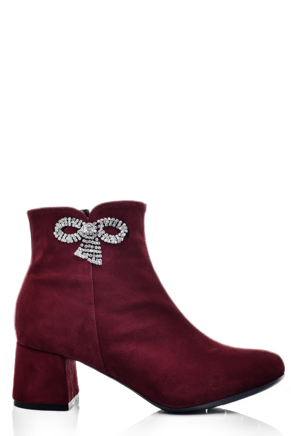 BOTINE VISINII PIELE NATURALA INTOARSA 7S7733