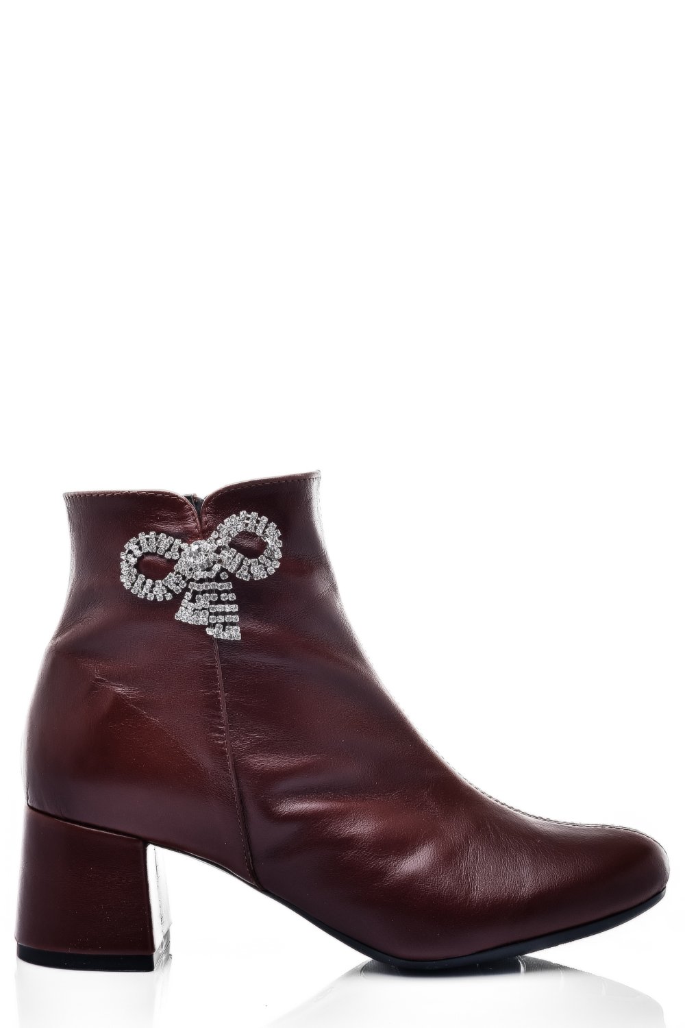 BOTINE MARO PIELE NATURALA 7S7733