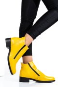 GHETE GALBENE PIELE NATURALA 0PC1